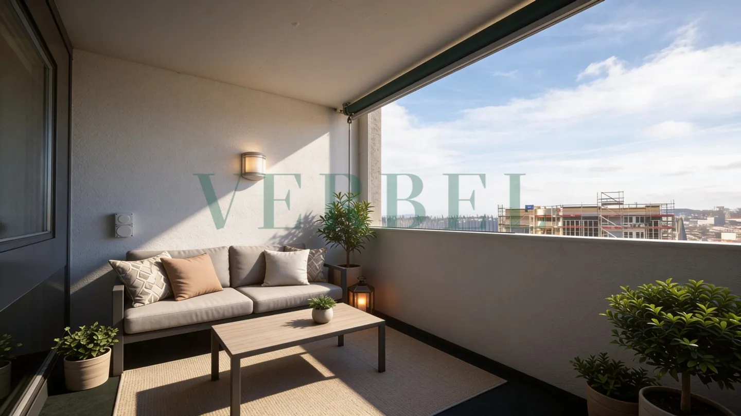 Appartamento di 4.5 locali con vista panoramica su Friburgo - Foto 8 di 8