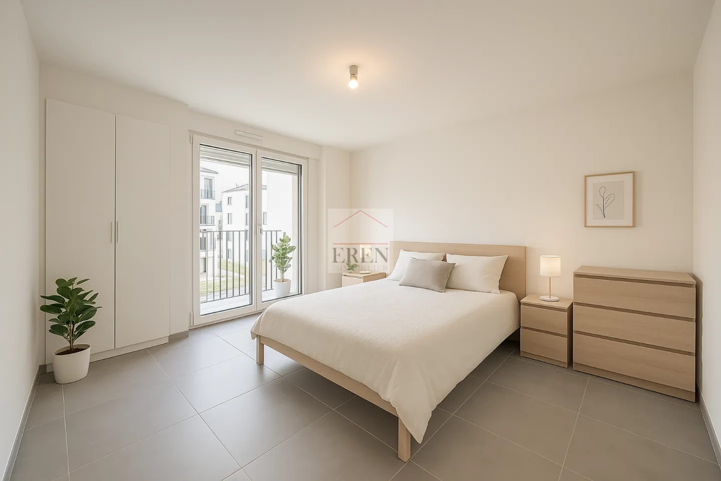 Spazioso attico di 2,5 locali di 68,5 m2 con grande terrazza ovest di 42,50 m2 - Foto 2 di 7
