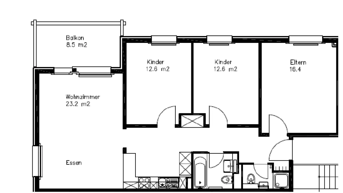 4-room apartment in Frenkendorf - Photo 7 of 7