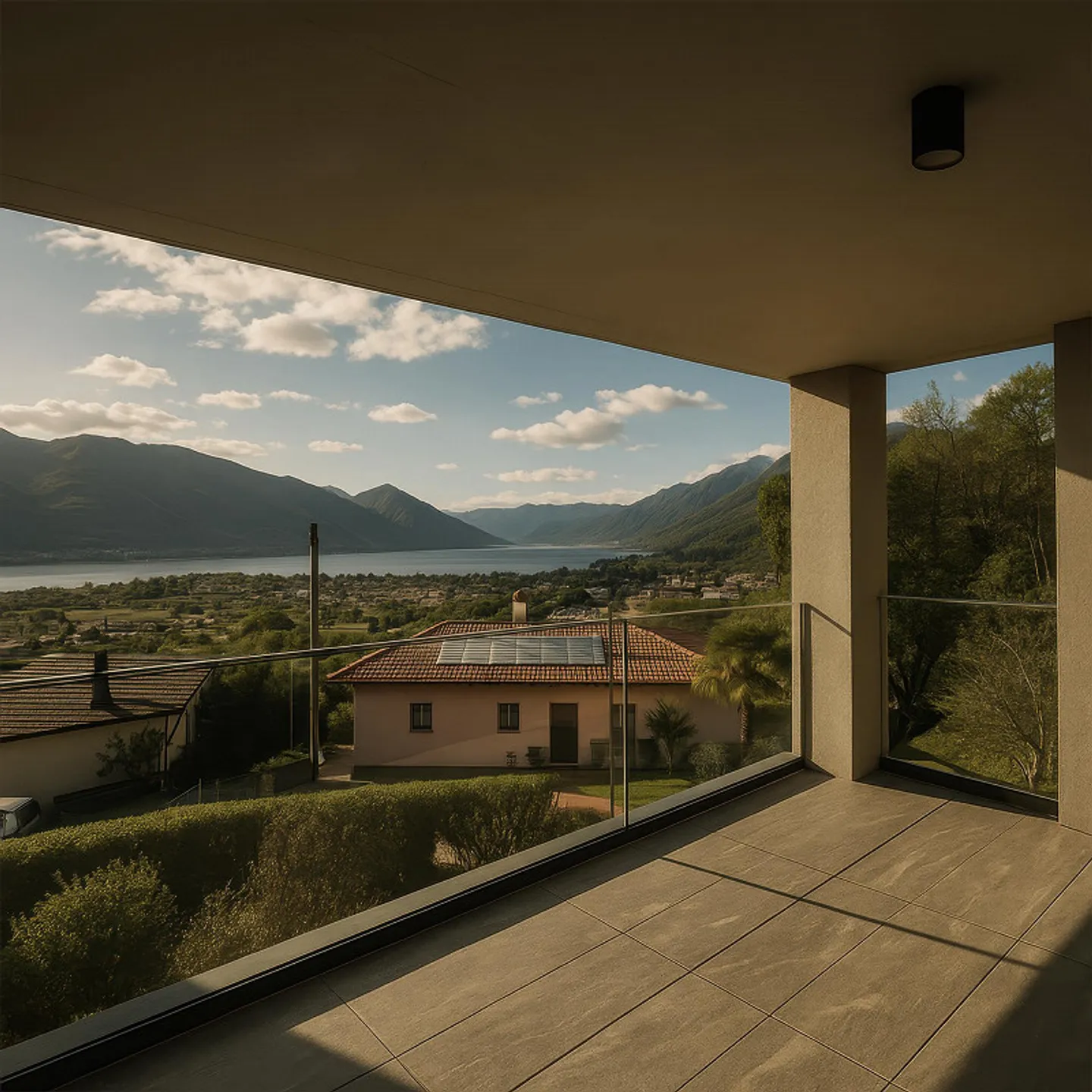 Appartamento 3.5 locali con vista lago e terrazza - Foto 3 di 7