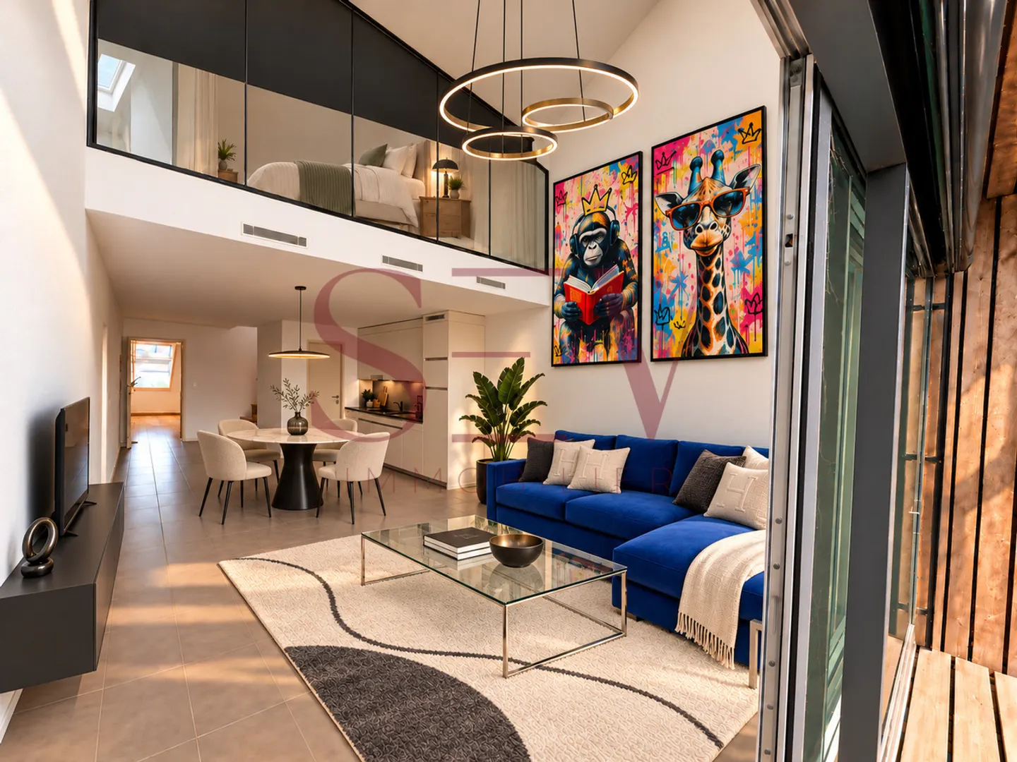 Superbo duplex contemporaneo 3,5 p. di 110 m² a 10 min da Morges - Foto 1 di 5