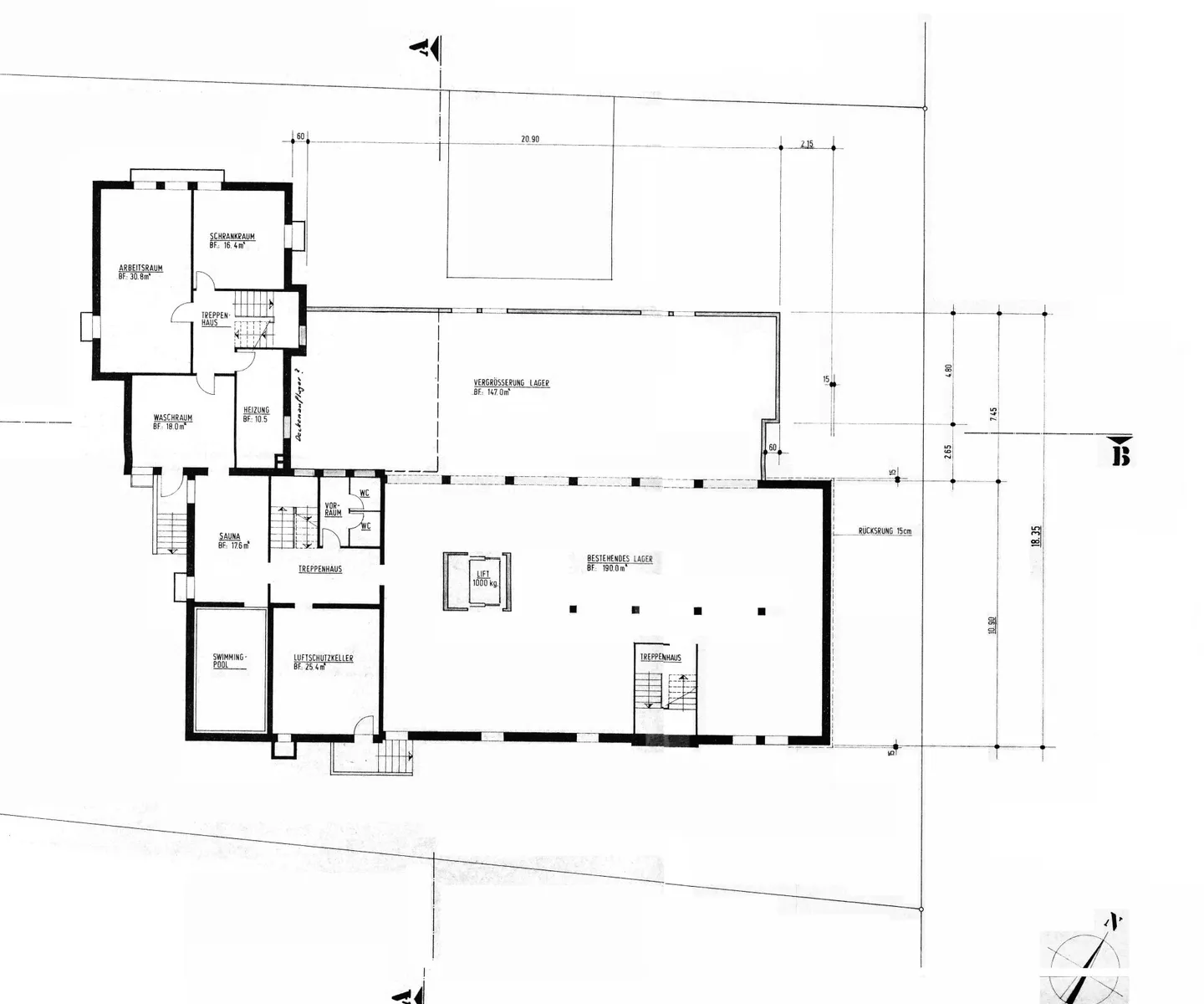 Gewerbe-/Büroräumlichkeiten zu vermieten - Foto 14 von 17