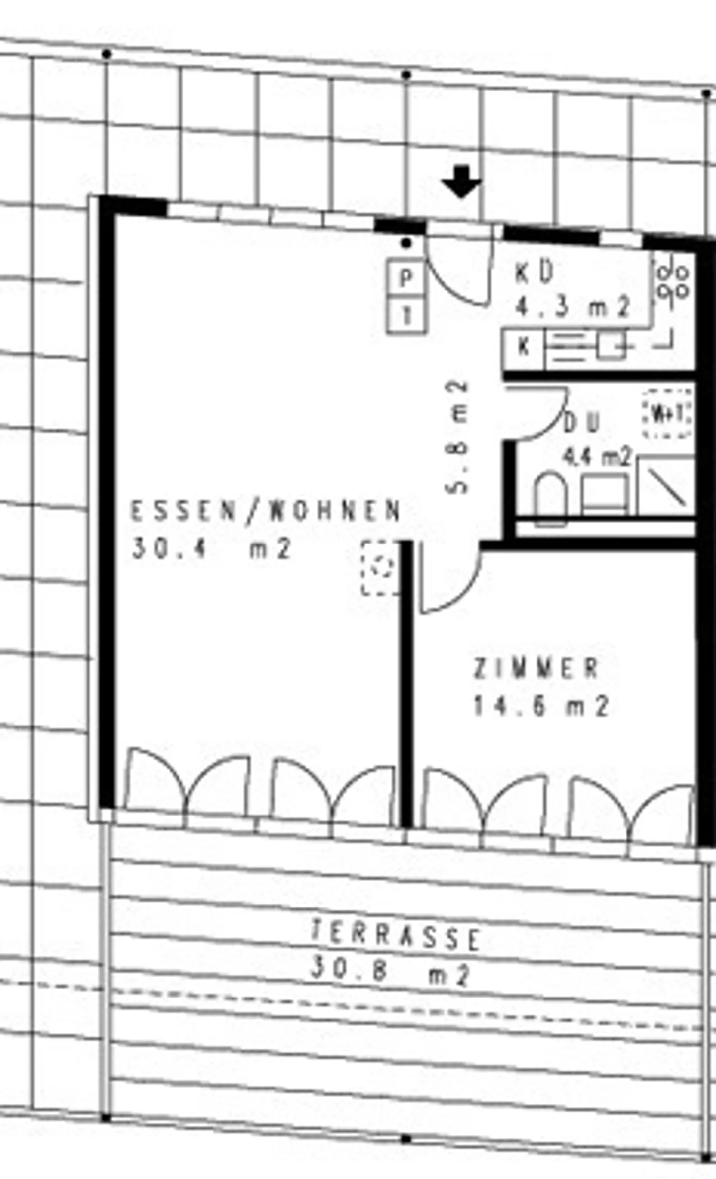 Apartment for rent - Photo 9 of 9