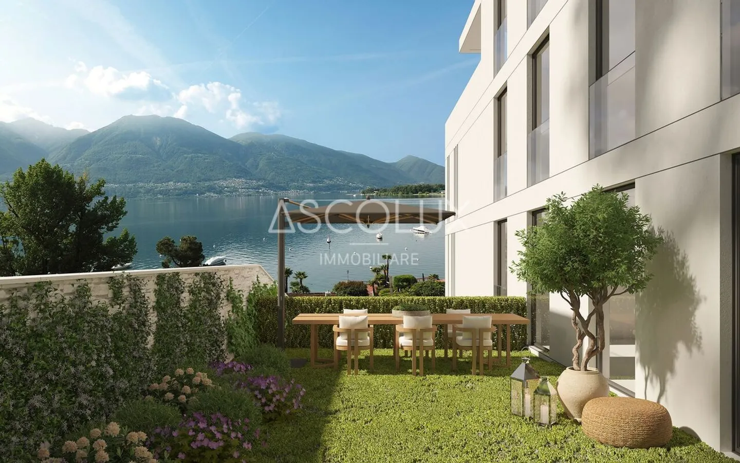 Eleganza, Design e Lusso: Ampio appartamento di 4,5 locali con terrazza e vista mozzafiato sul lago - Foto 6 di 13