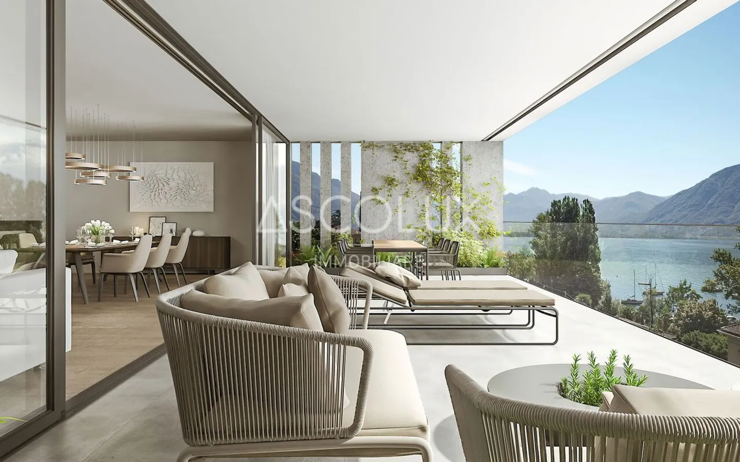 Eleganza, Design e Lusso: Ampio appartamento di 4,5 locali con terrazza e vista mozzafiato sul lago - Foto 7 di 13