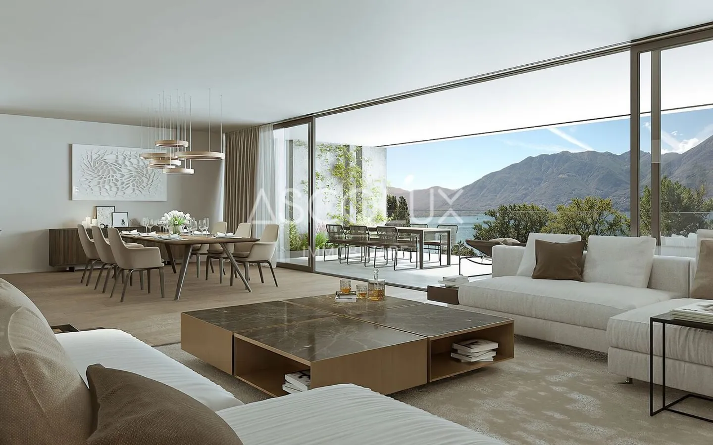 Eleganza, Design e Lusso: Ampio appartamento di 4,5 locali con terrazza e vista mozzafiato sul lago - Foto 8 di 13