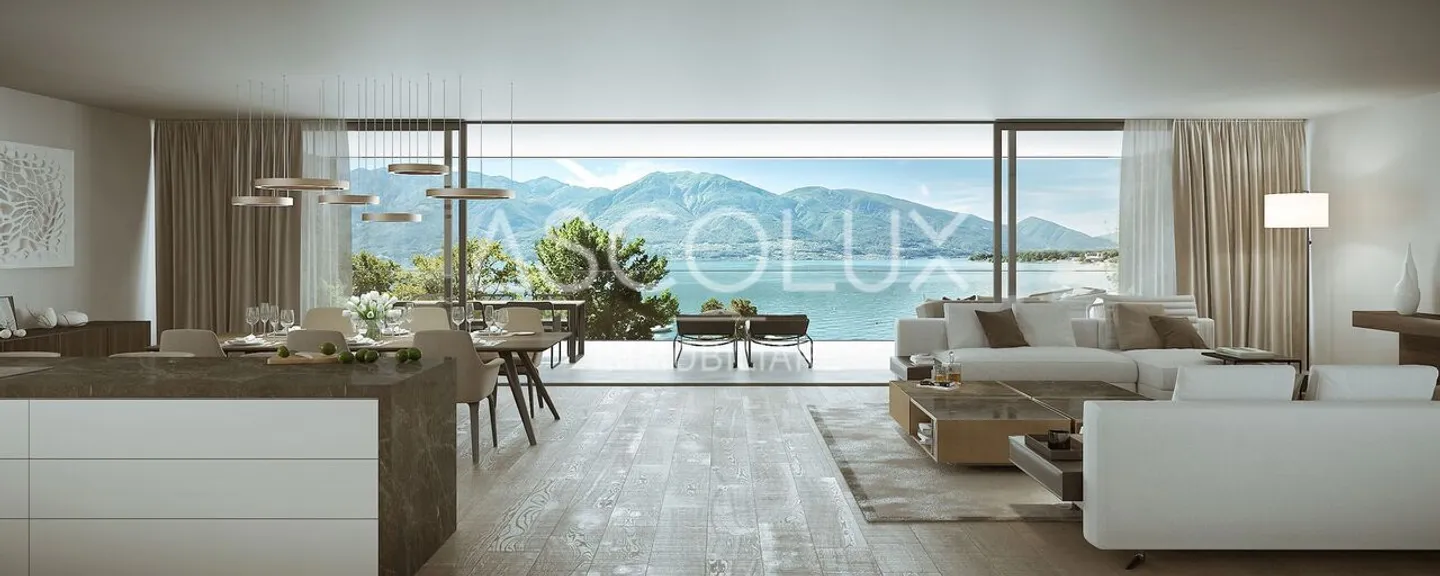 Eleganza, Design e Lusso: Ampio appartamento di 4,5 locali con terrazza e vista mozzafiato sul lago - Foto 9 di 13