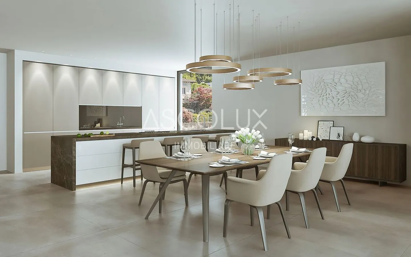 Eleganza, Design e Lusso: Ampio appartamento di 4,5 locali con terrazza e vista mozzafiato sul lago - Foto 10 di 13