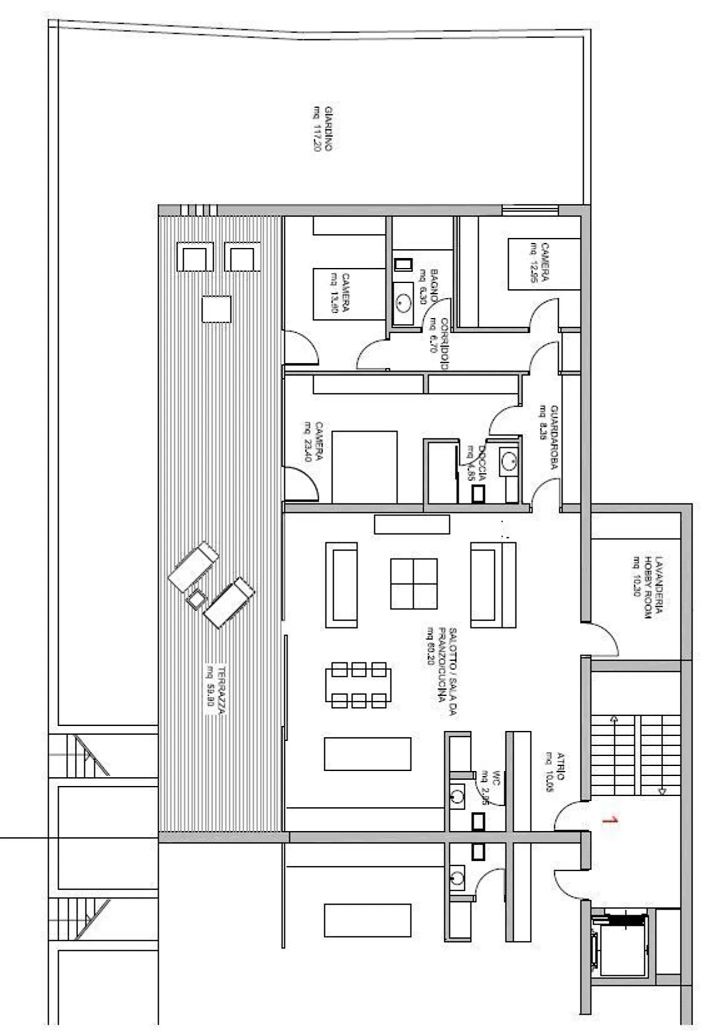Eleganza, Design e Lusso: Ampio appartamento di 4,5 locali con terrazza e vista mozzafiato sul lago - Foto 13 di 13