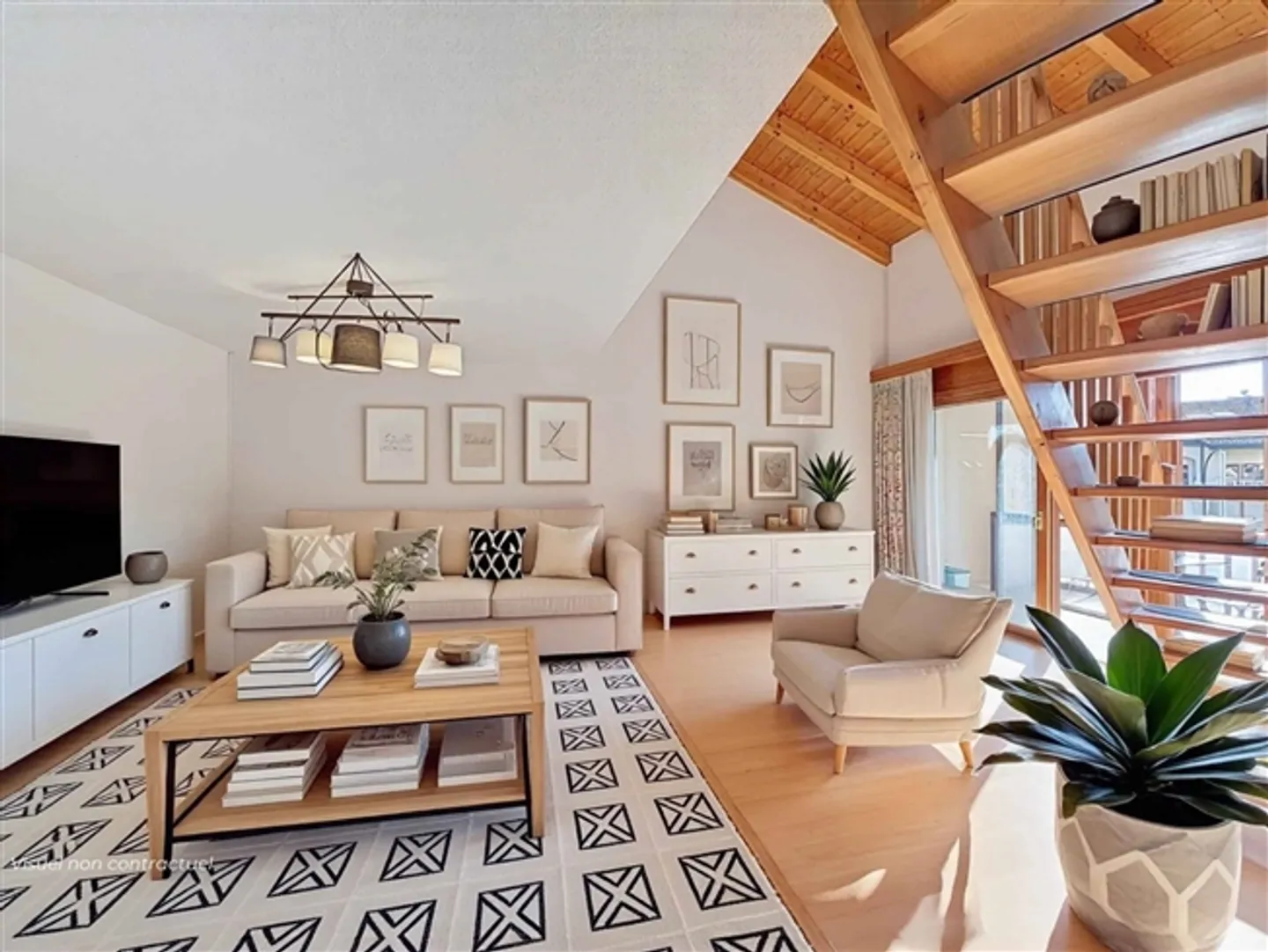 Penthouse duplex exclusif au cœur des thermes de Saillon - Photo 2 sur 9