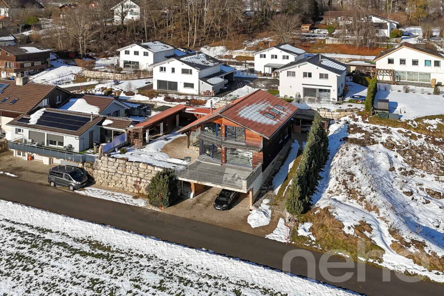 Villa unique avec vue alpine - Photo 2 sur 12