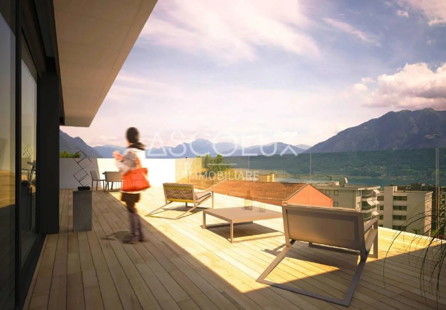 Elegante Dachwohnung mit Seeblick - Foto 6 von 13