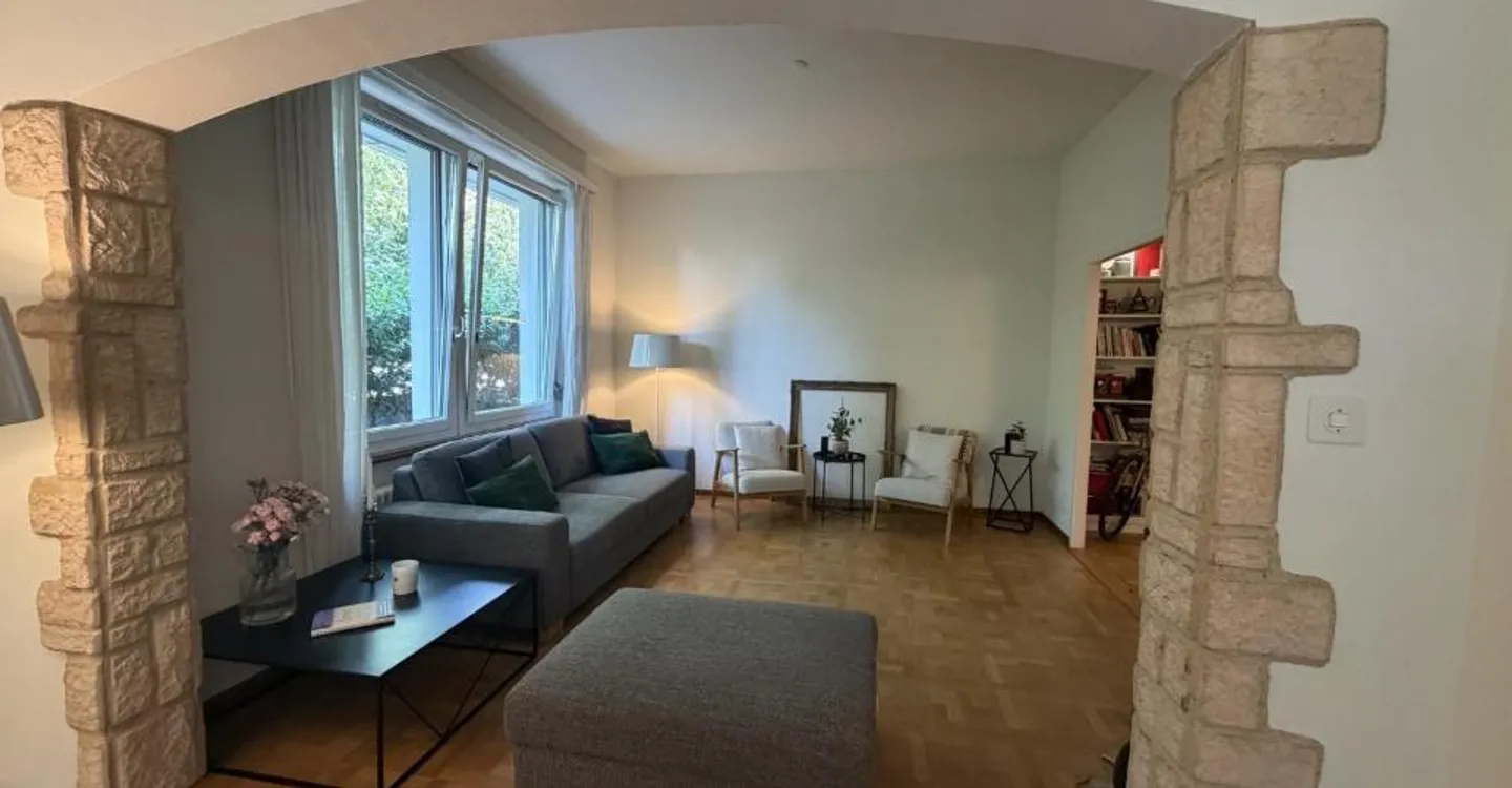 Wunderschöne 4,5 Zimmer mit Terrasse und privatem Garten, Stadtteil Champel - Foto 3 von 10
