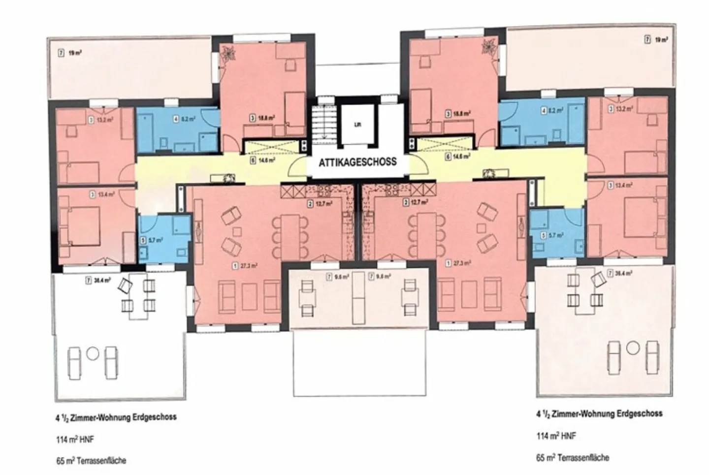 Appartamento Attico 4.5 stanze - Foto 12 di 12