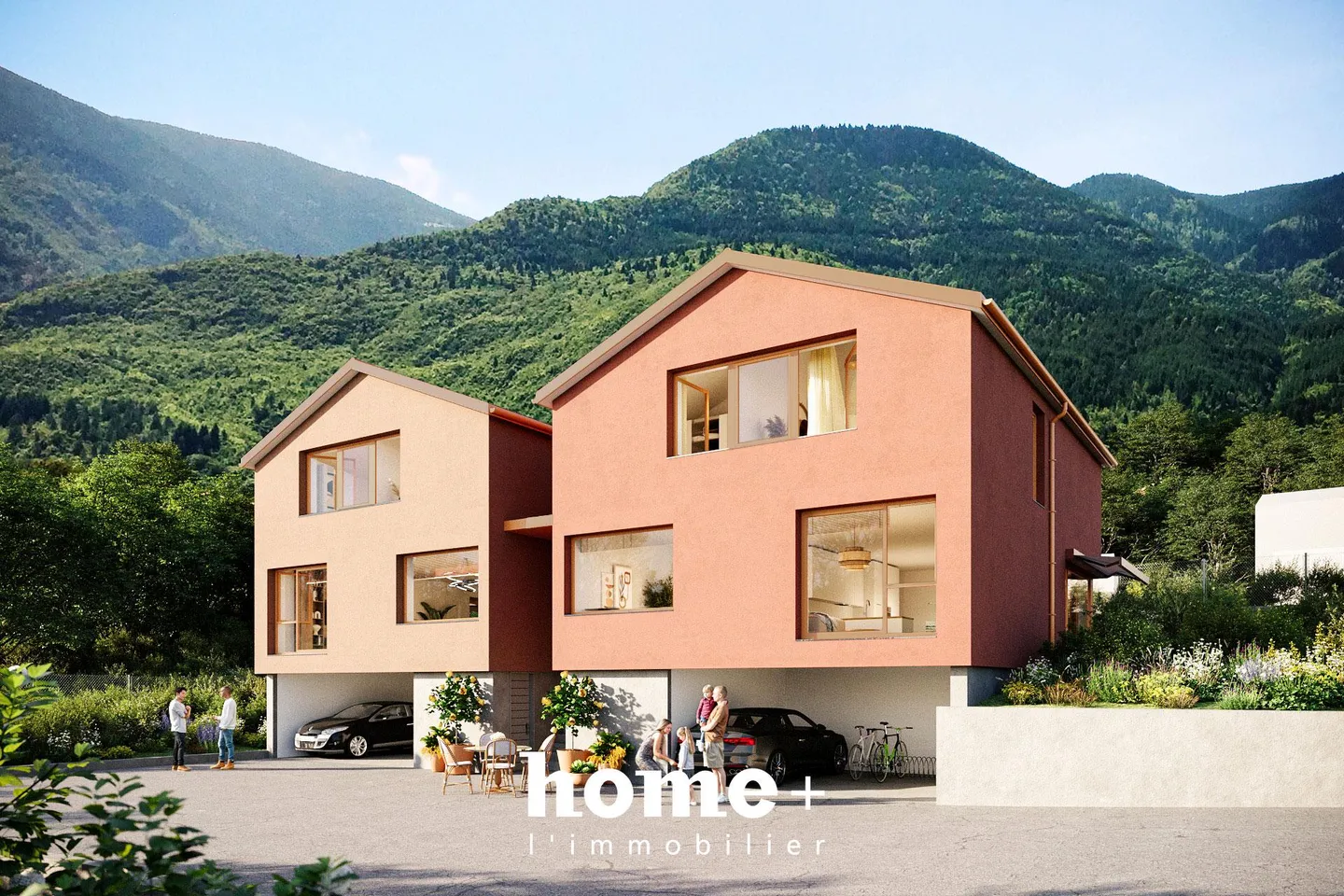 Magnifica villa nuova di 5,5 locali a 3 km dal lago - Foto 1 di 9