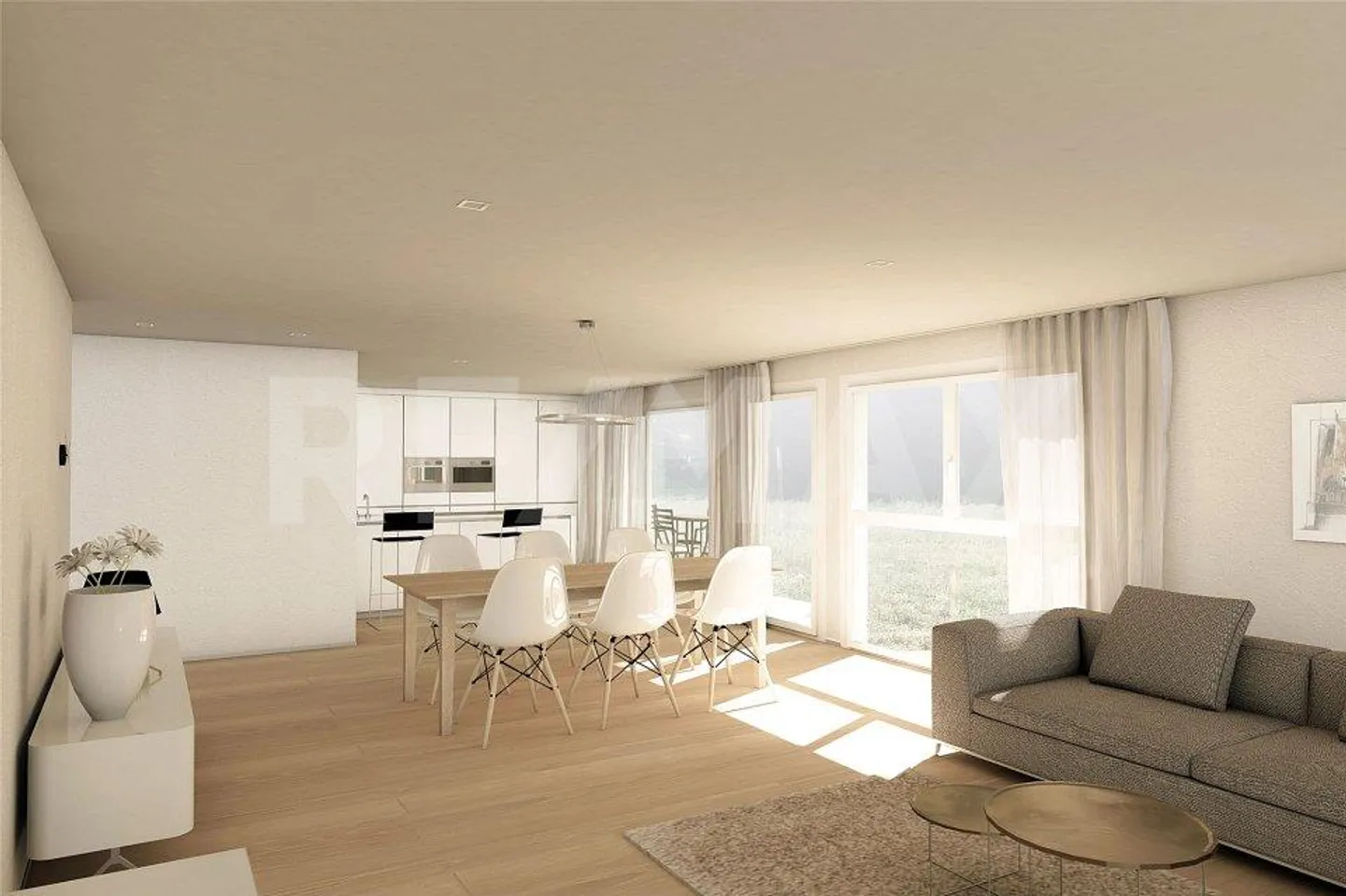 Appartement en attique de 5,5 pièces à Brig-Glis - Photo 2 sur 4