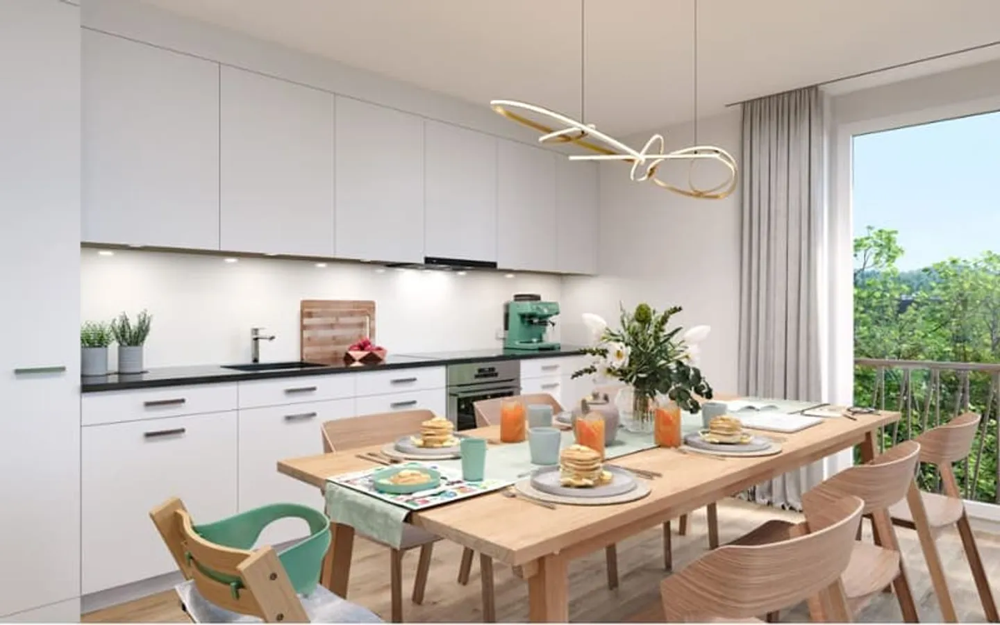 Modernes 2.5-Zimmer-Apartment - Foto 3 von 4