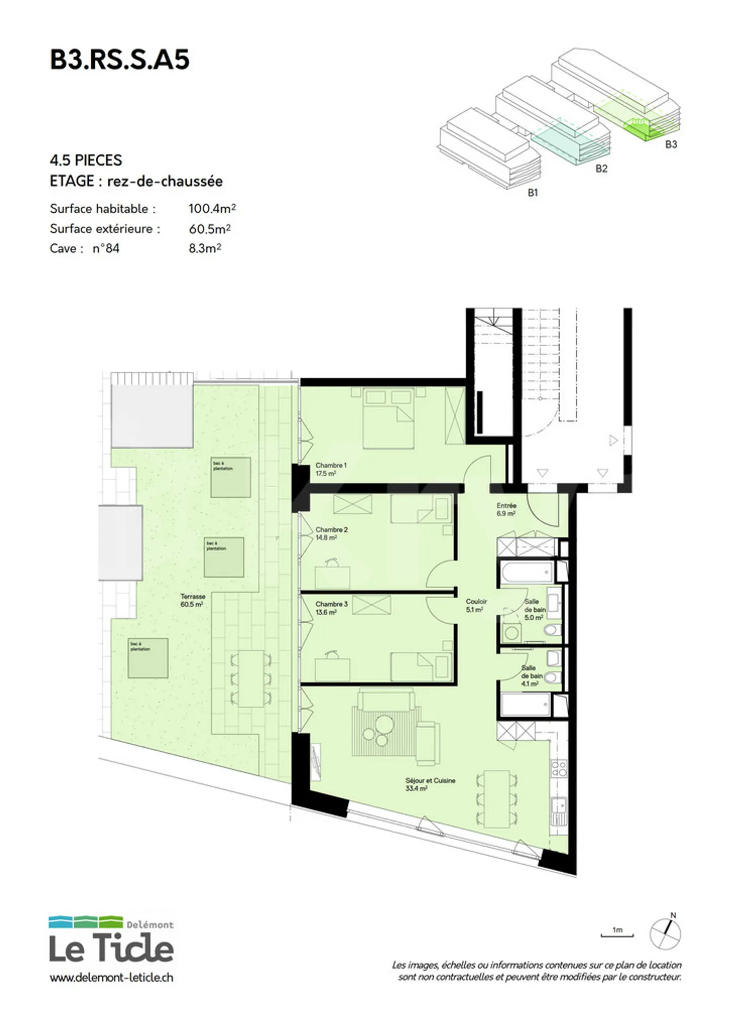 Erdgeschosswohnung mit Terrasse - Foto 11 von 11