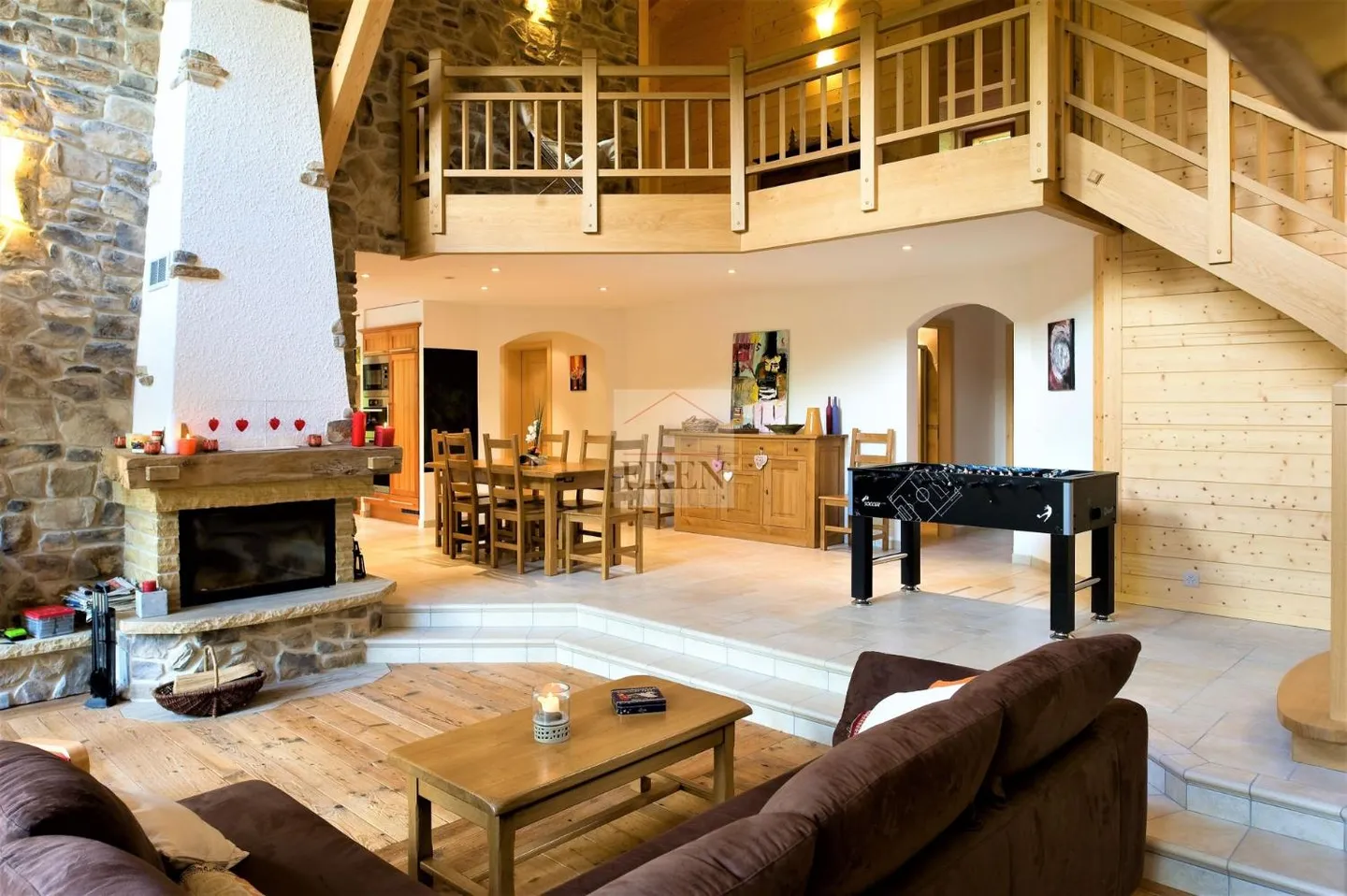 Außergewöhnliches Chalet mit 7,5 Zimmern, SPA und Jacuzzi in Ovronnaz - Zweitwohnung - Foto 3 von 8