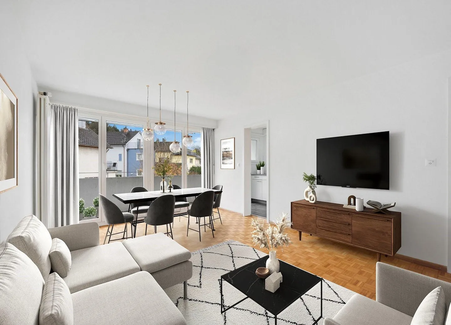 Modernes Apartment in grüner Lage - Foto 3 von 7