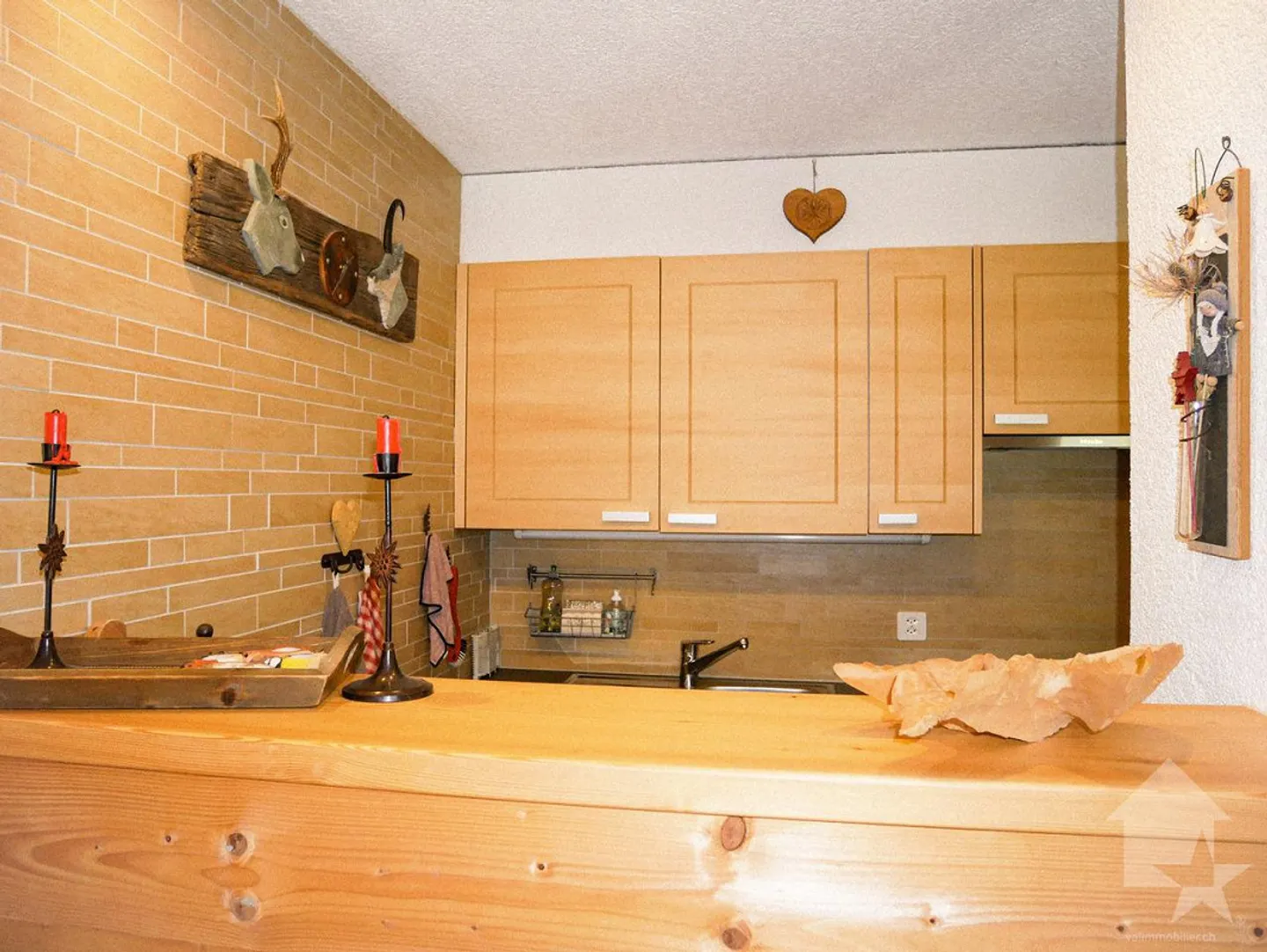 Wunderschöne Wohnung im Zentrum von Champex-Lac mit großem Balkon - Foto 6 von 20