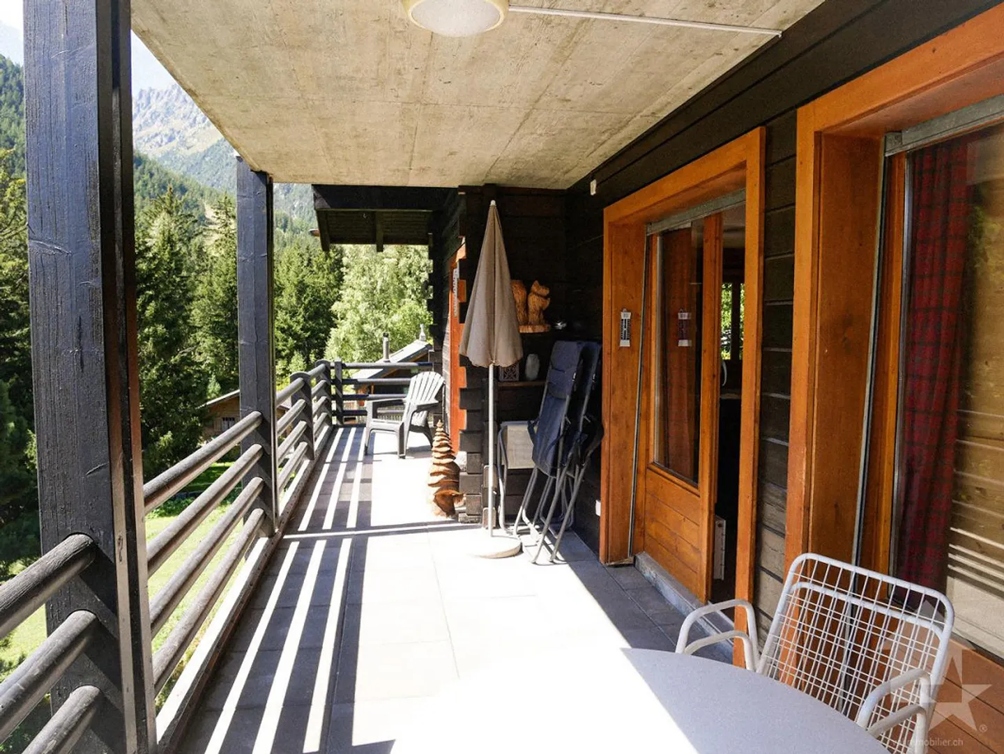 Wunderschöne Wohnung im Zentrum von Champex-Lac mit großem Balkon - Foto 17 von 20