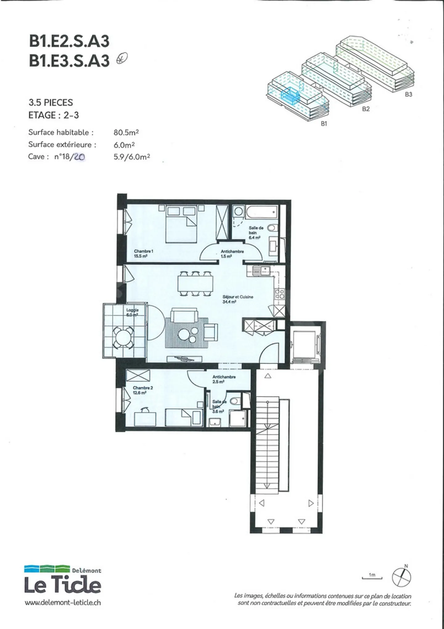 Modernes Apartment Nahe Bahnhof - Foto 7 von 7