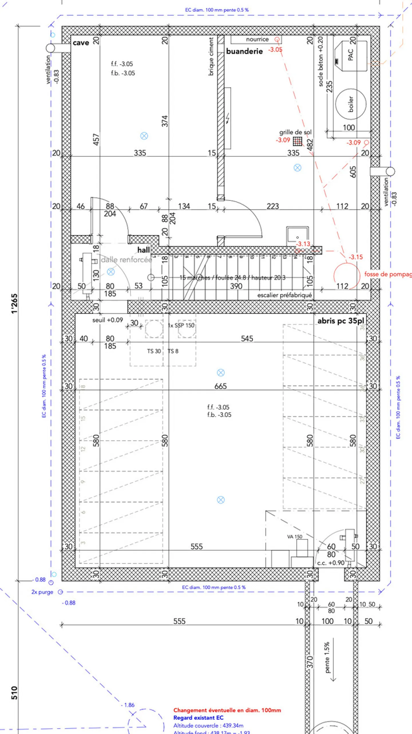 St-Aubin, for sale, single villa with 140 m2, plot of 352 m2 - Photo 11 of 12