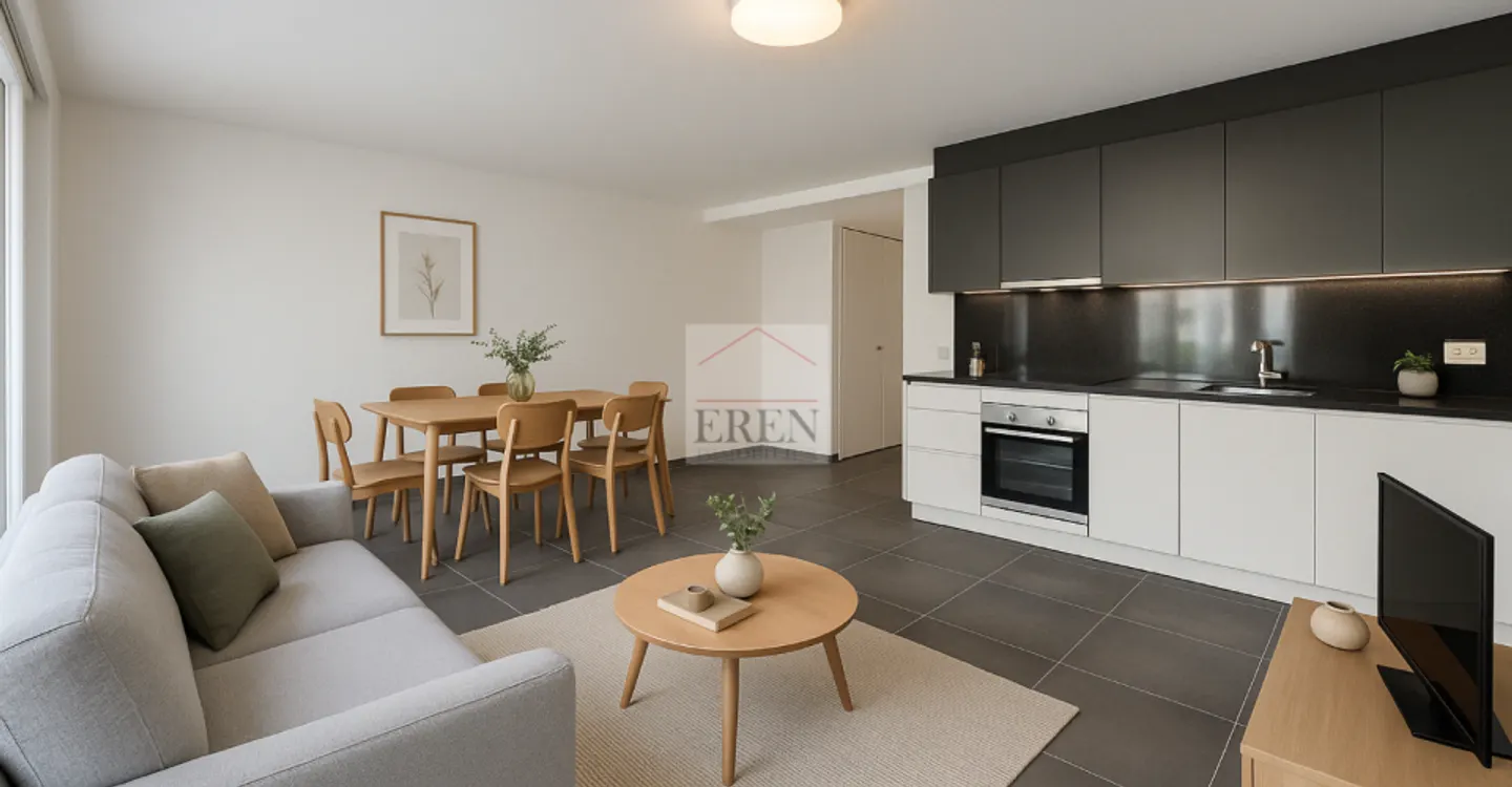 2,5-Zimmer-Wohnung mit großem Balkon von 42 m2 in Grône - Foto 5 von 11