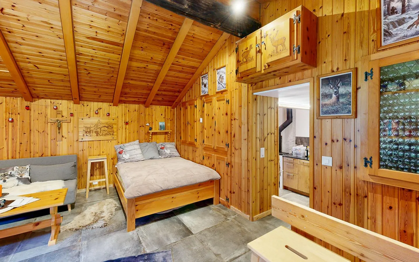 Charmantes Chalet in Zmutt - Foto 3 von 6