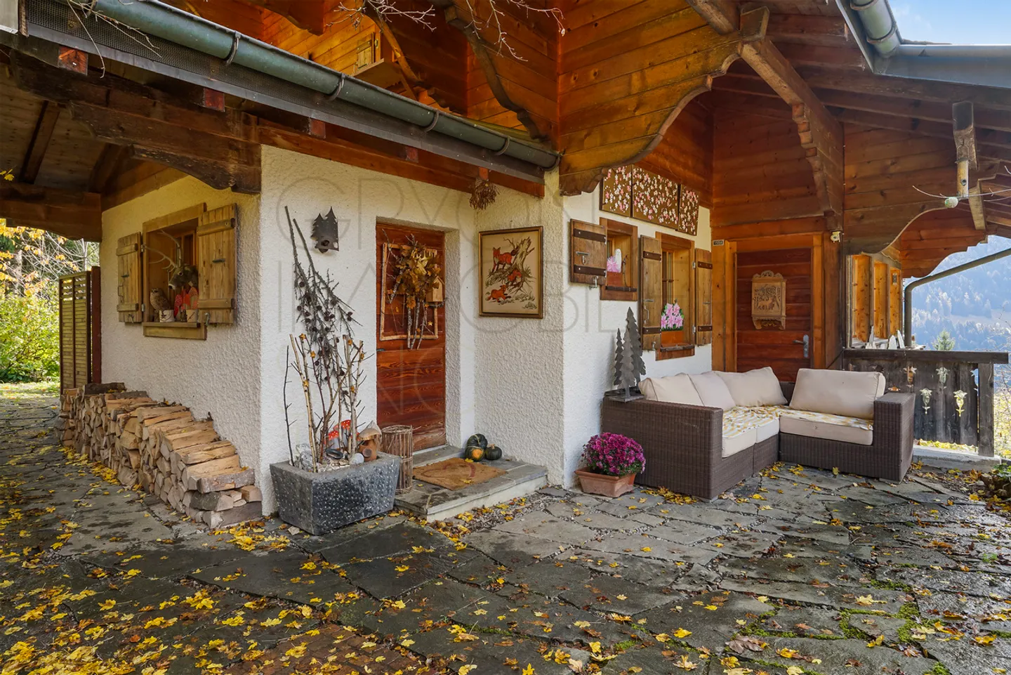 Chalet Rose: Tranquility and Nature in La Barboleuse - Photo 11 of 70