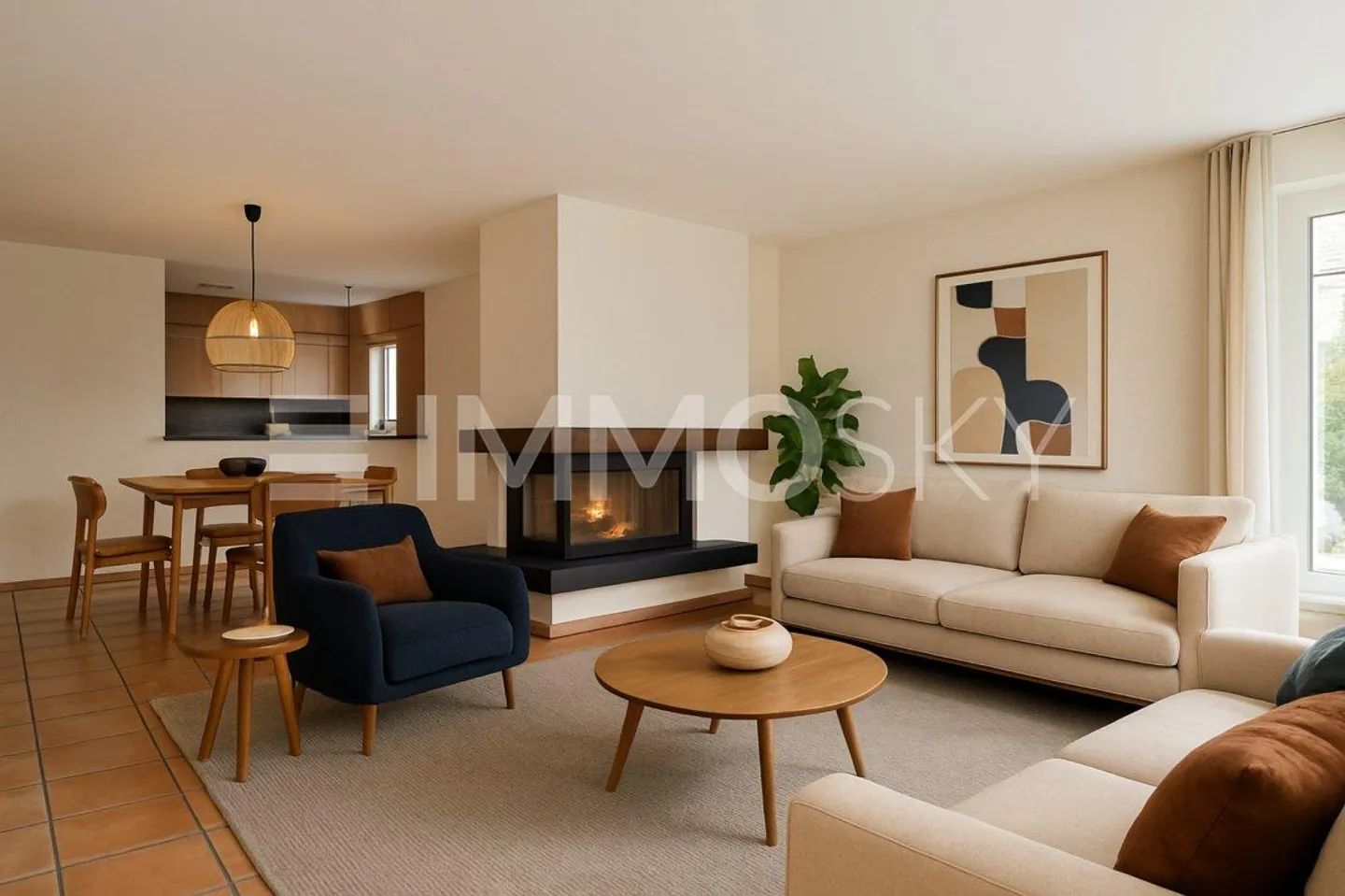 Charmantes Appartement in Birmensdorf - Foto 1 von 5