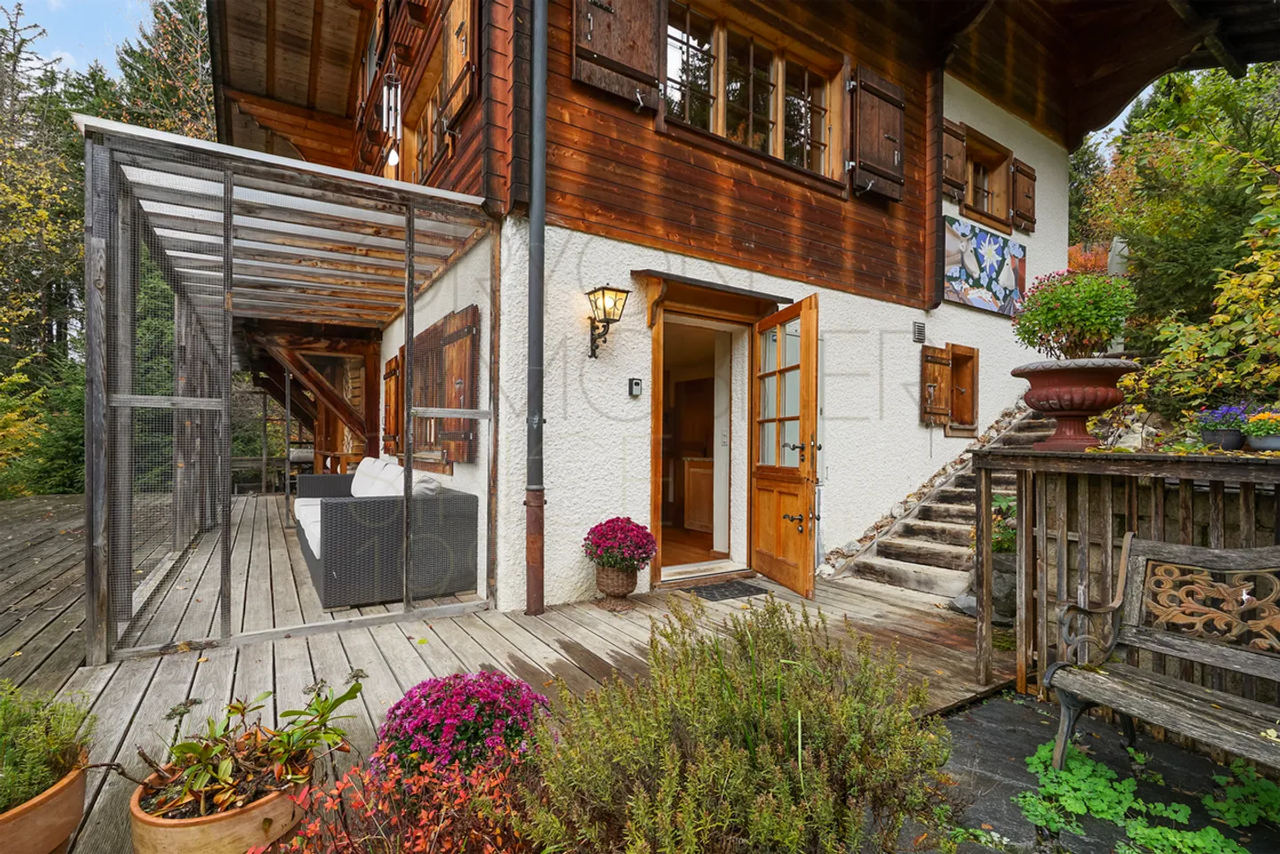 Chalet Rose: Tranquility and Nature in La Barboleuse - Photo 44 of 70