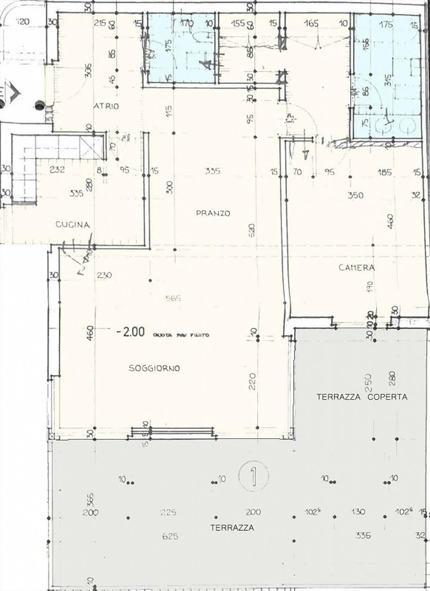 Spazioso appartamento di 2,5 locali con terrazza di 44 m2 e vista mozz - Foto 14 di 14