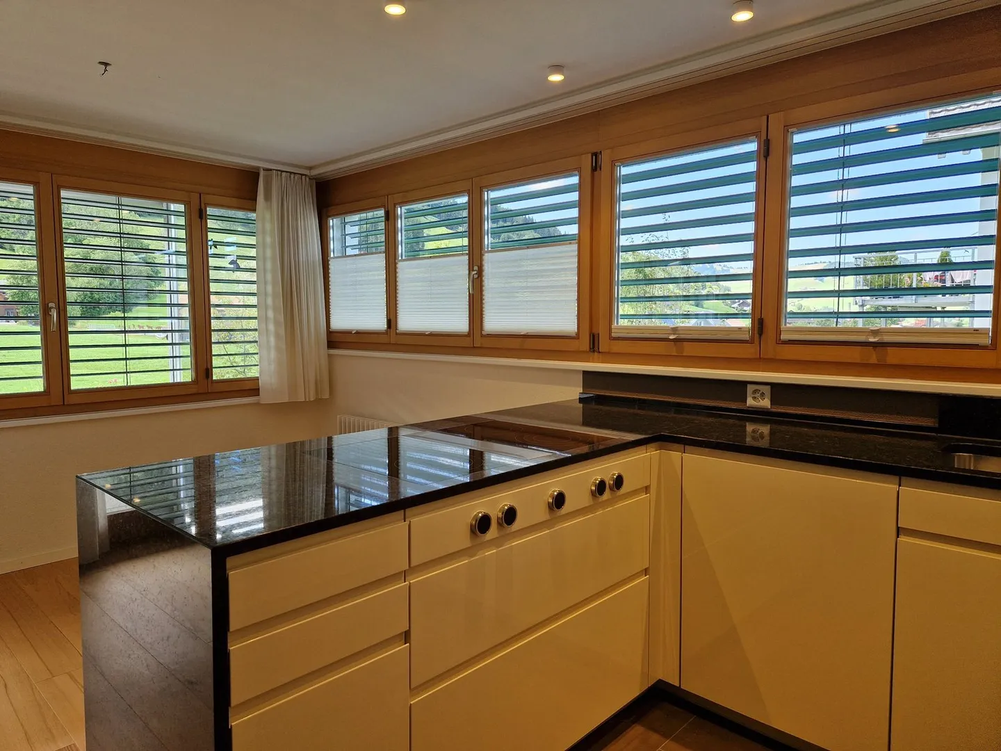 Appartamento giardino di 4,5 stanze completamente ristrutturato in una posizione tranquilla con camino - Foto 7 di 16