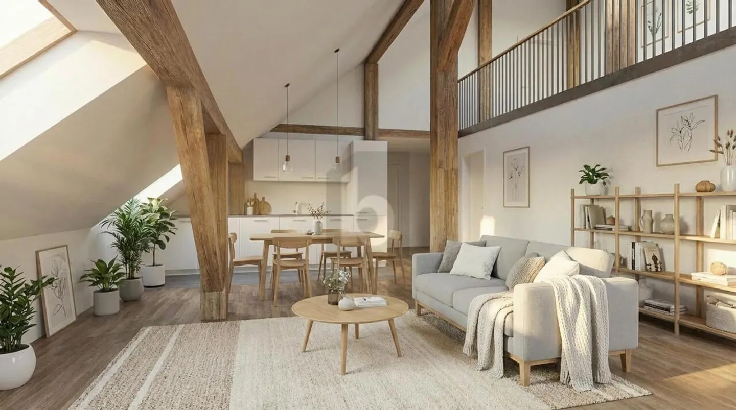 Duplex moderne au bord du Lac Joux - Photo 2 sur 5