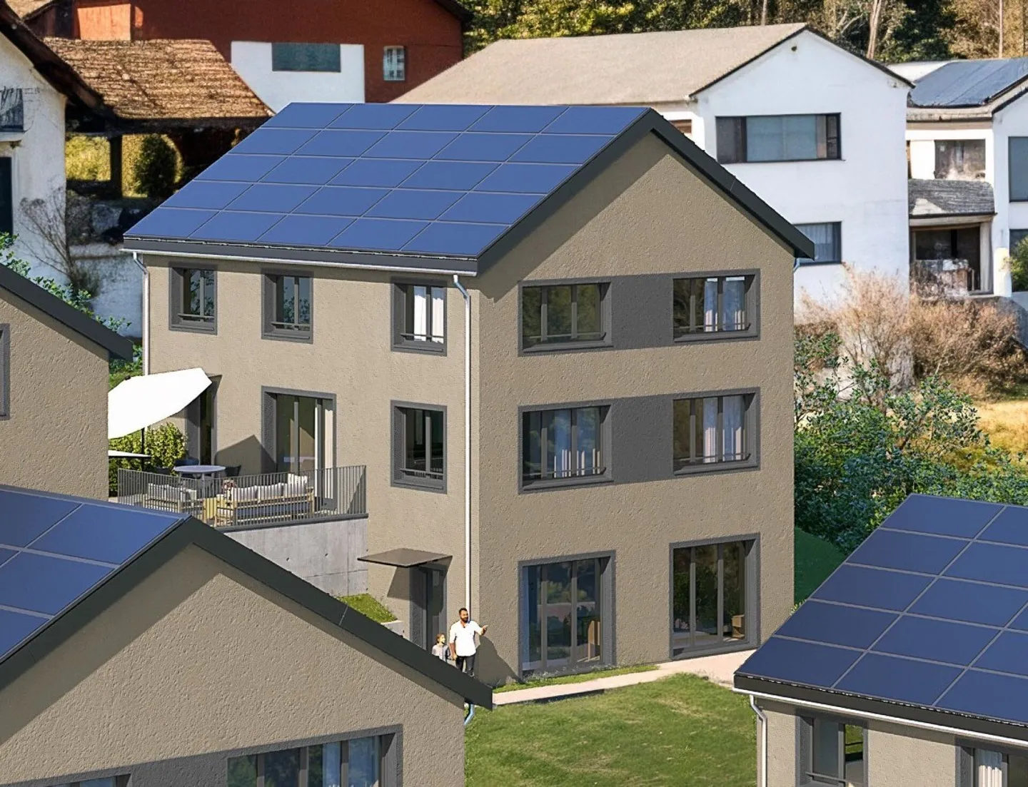 EFH A con 6 1/2 stanze e opzione per 1 1/2 appartamento - Foto 1 di 5