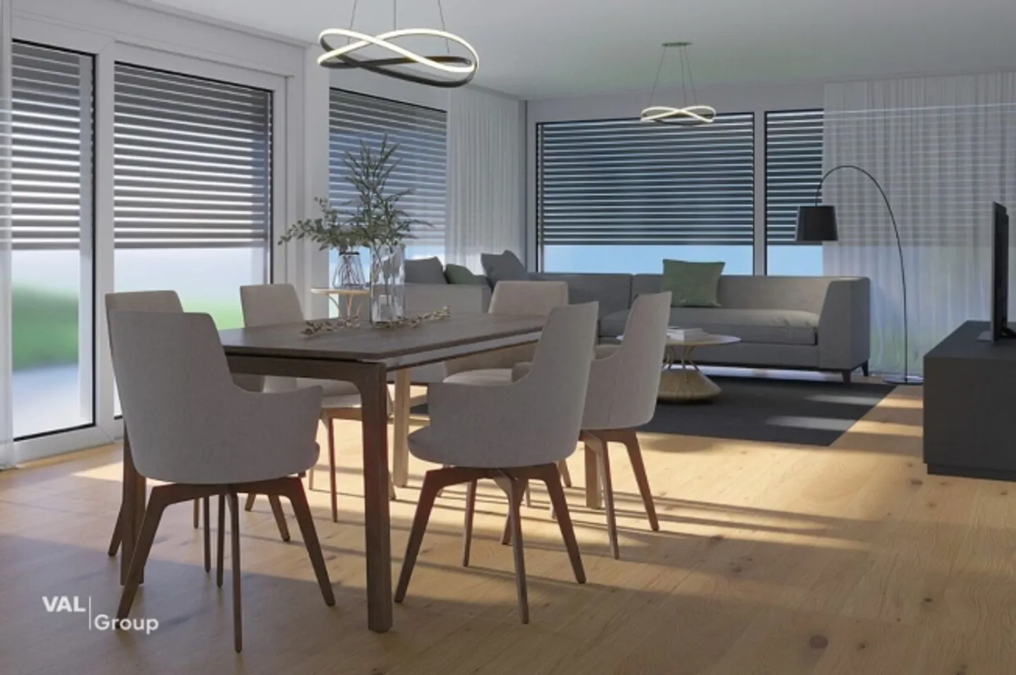 Spacious 4.5 room apartment on the 1st floor, plenty of space to feel comfortable - Photo 5 of 10