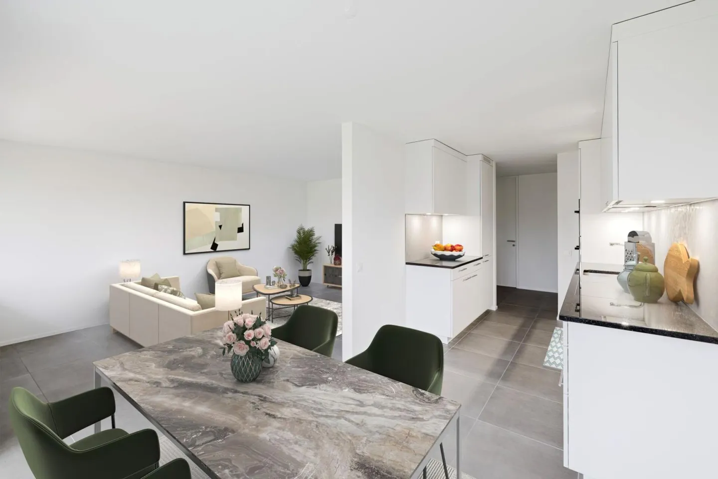 Wohnung mit 4,5 Zimmern in Bevaix - Foto 2 von 7