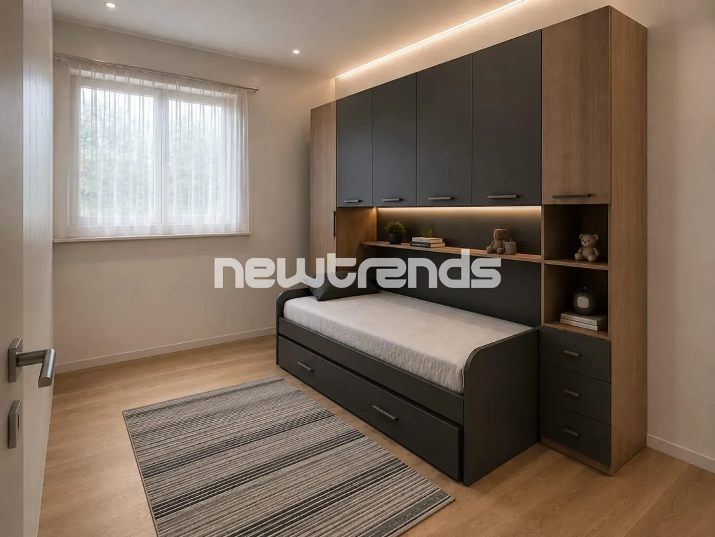 Lugano, 3.5 pièces entièrement rénovés dans un emplacement privilégié - Photo 7 sur 12