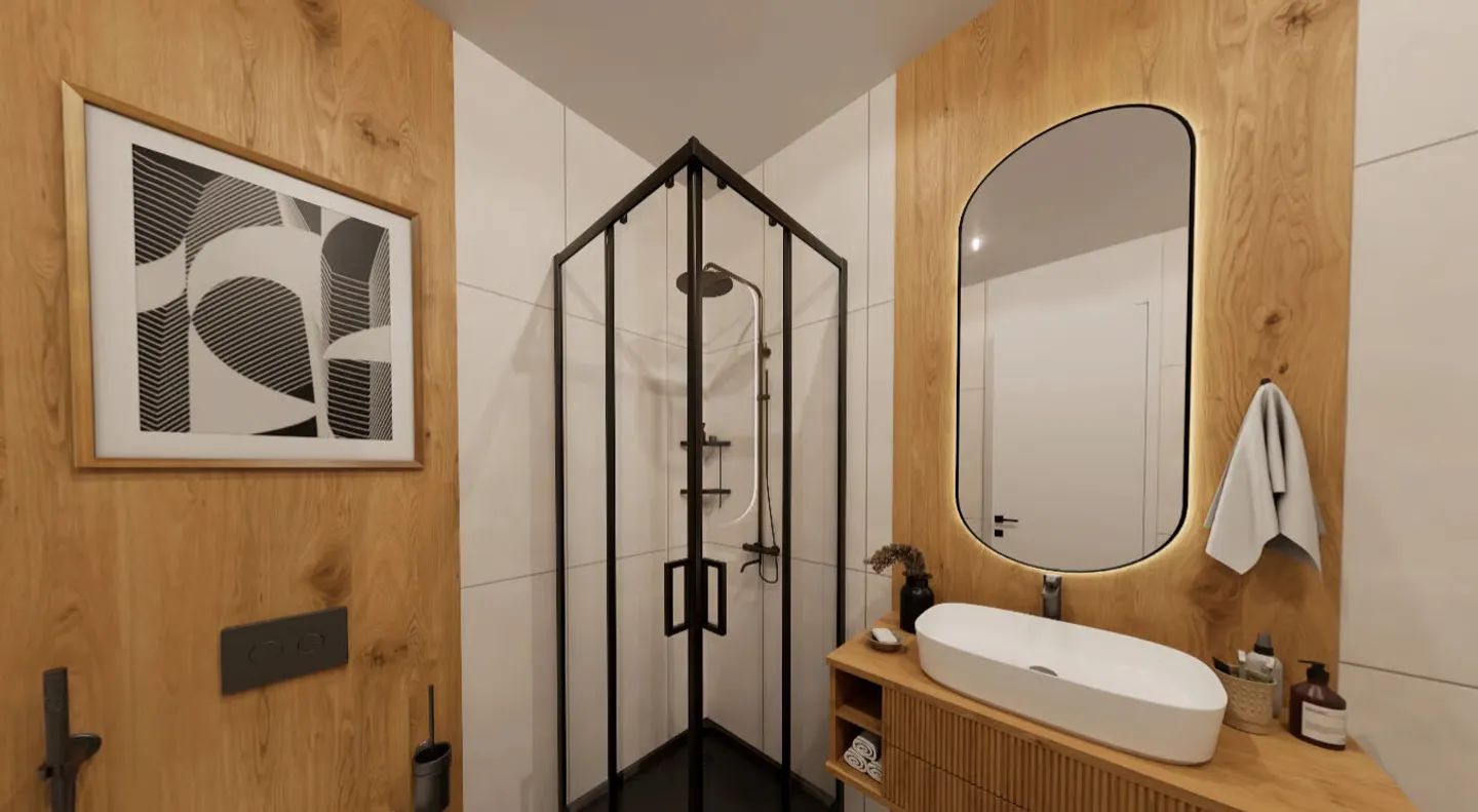 Penthouse-Feeling: 3.5-Zimmer-Neubau mit Traumterrasse - Foto 8 di 13