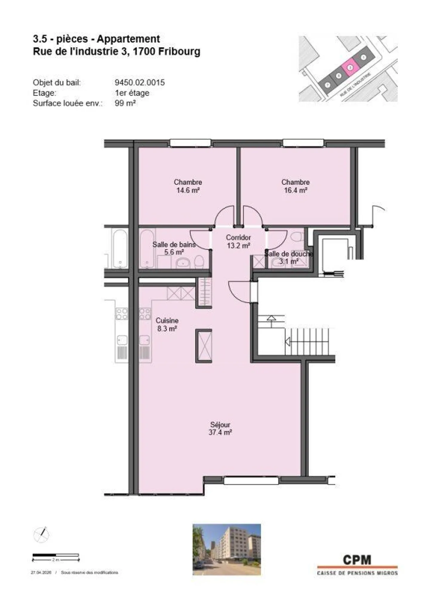 Modernes Apartment Nähe Verkehr - Foto 1 von 2