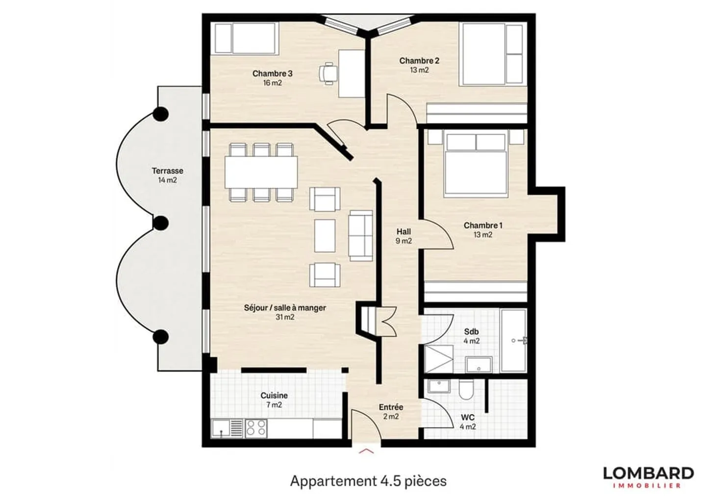 4,5-Zimmer-Wohnung in einer kleinen Eigentümergemeinschaft - Foto 10 von 10