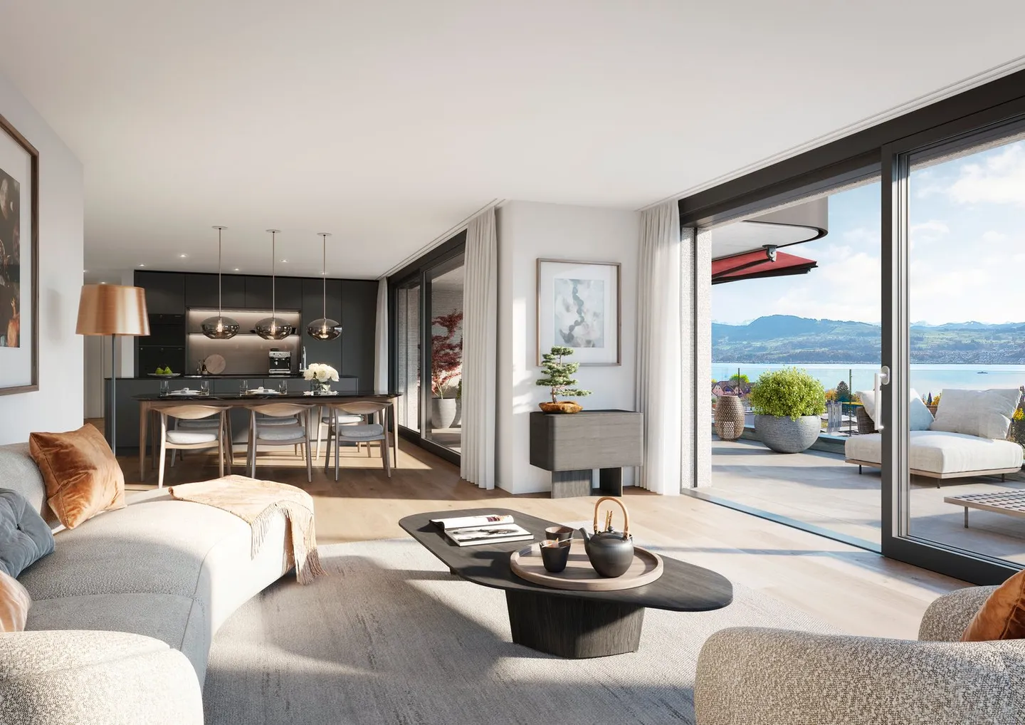 New building "MELANOR" - Living centrally and quietly with beautiful lake and mountain scenery - Photo 6 of 11