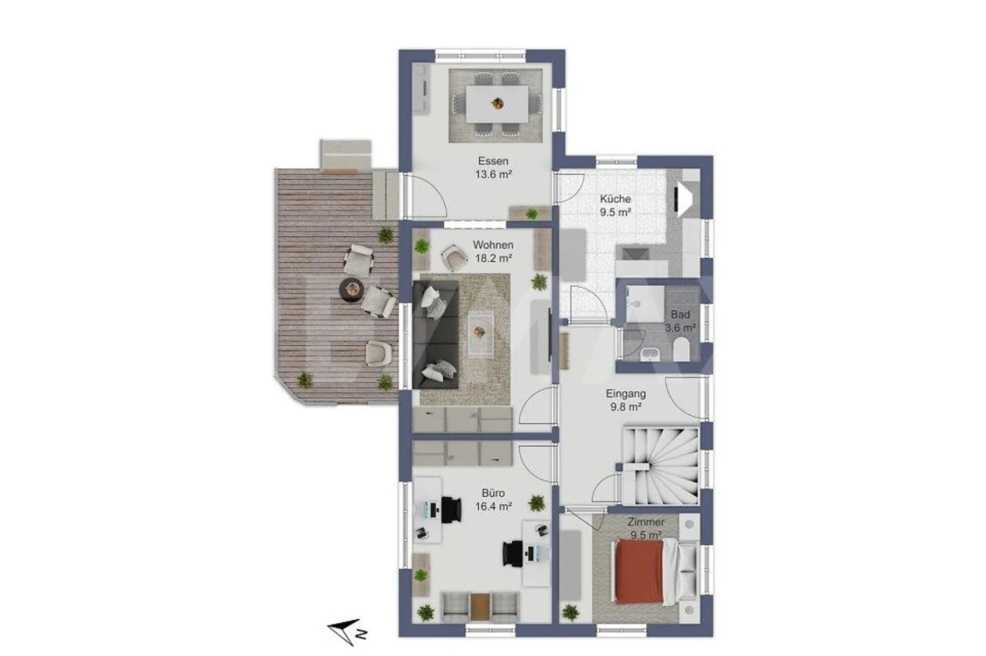 Casa 4.5 stanze - Foto 12 di 13