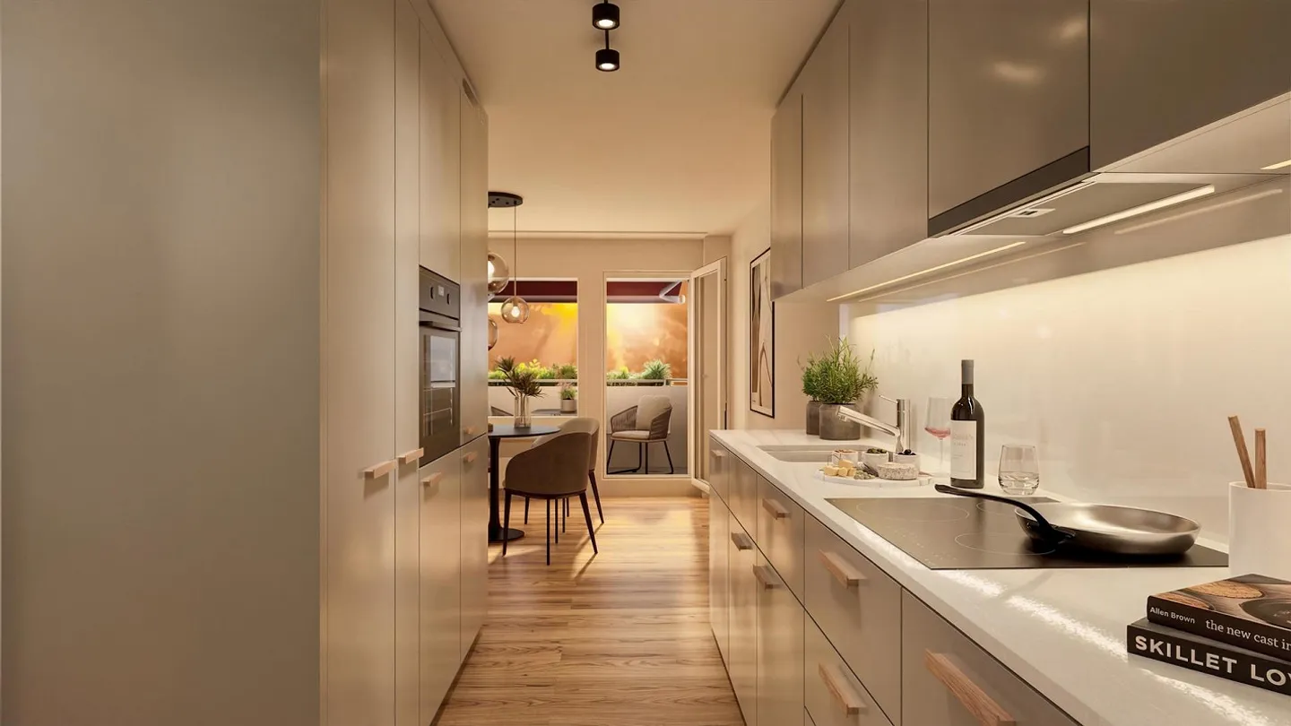 Vivere in città, vivere naturalmente - Appartamento di 3,5 stanze a Oberwil - Foto 3 di 8
