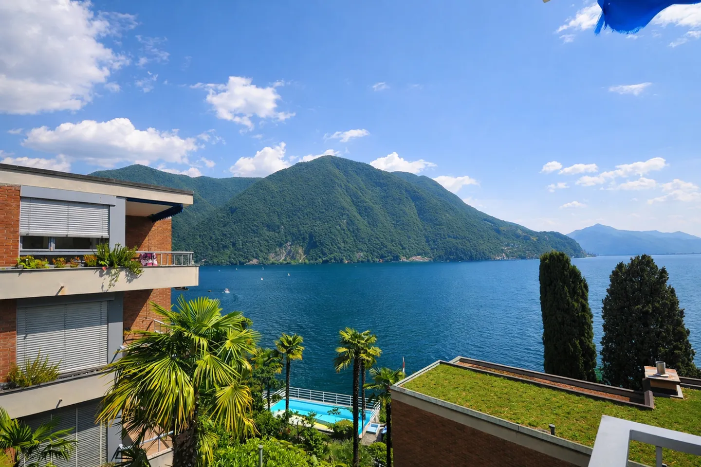 Apartment Facing Lake Lugano with Breathtaking View in Castagnola - Photo 2 of 19