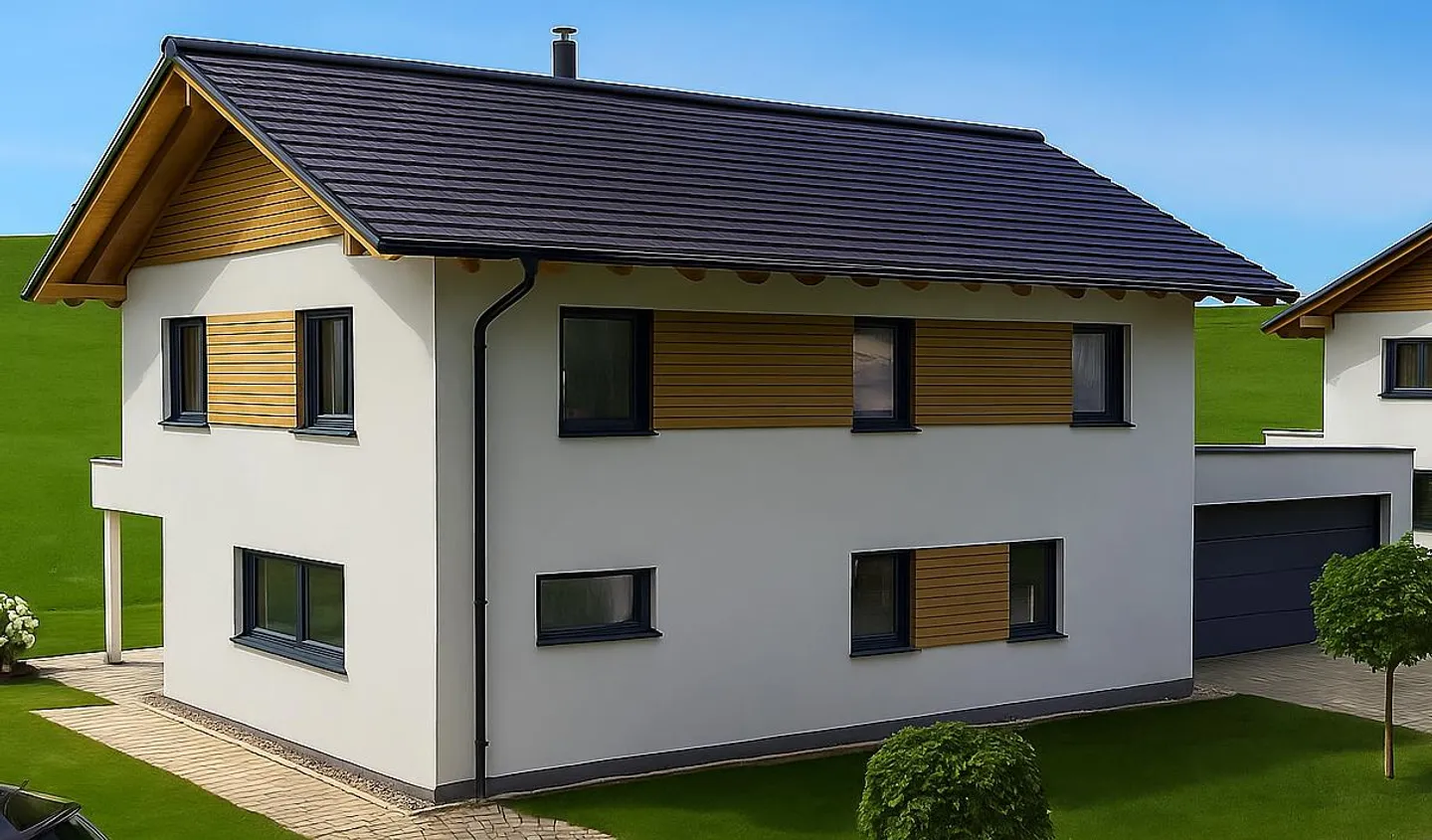 Maison individuelle moderne de 5,5 pièces avec vue sur la montagne à Davos Dorf, Maison - Photo 5 sur 10