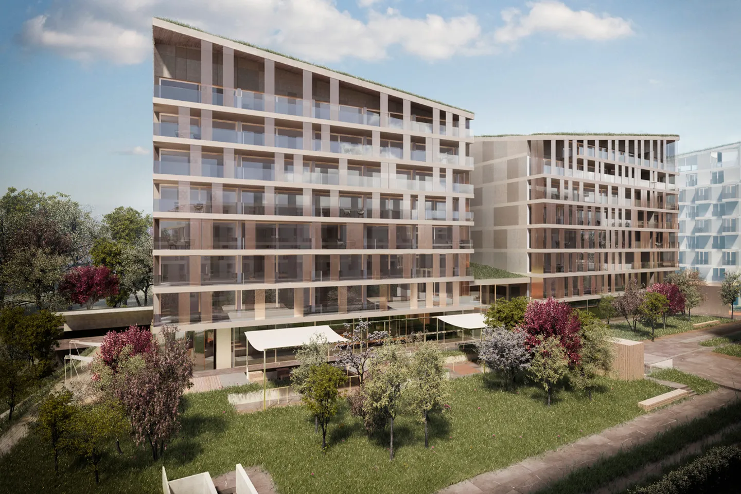 3,5-Zimmer-Wohnungen - Ecoquartier des Echervettes, Romont - Foto 8 von 9