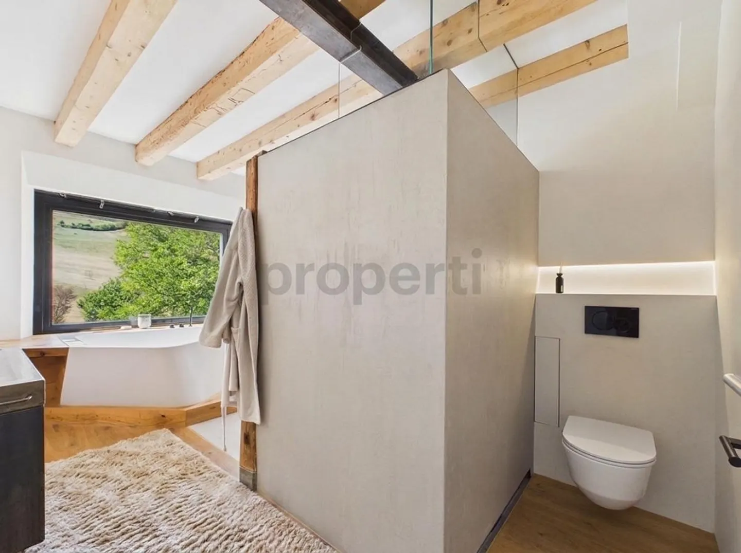 Charming and nature-friendly 4.5-room apartment with unique community facilities, pool, and Swiss pine sauna in Arisdorf - Photo 6 of 13